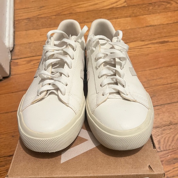 Veja Campo White Sneakers - Picture 2 of 5